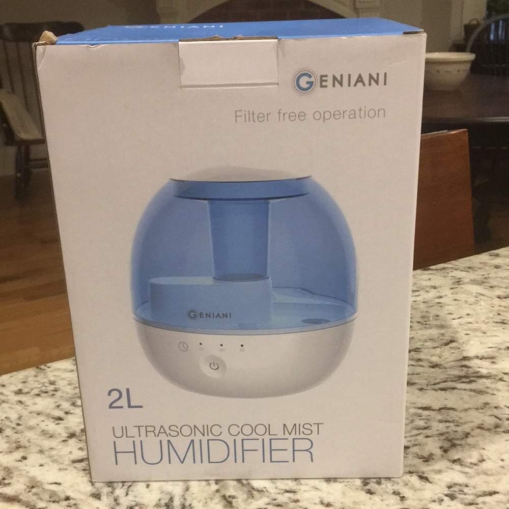 GENIAI ultrasonic cool mist humidifier new